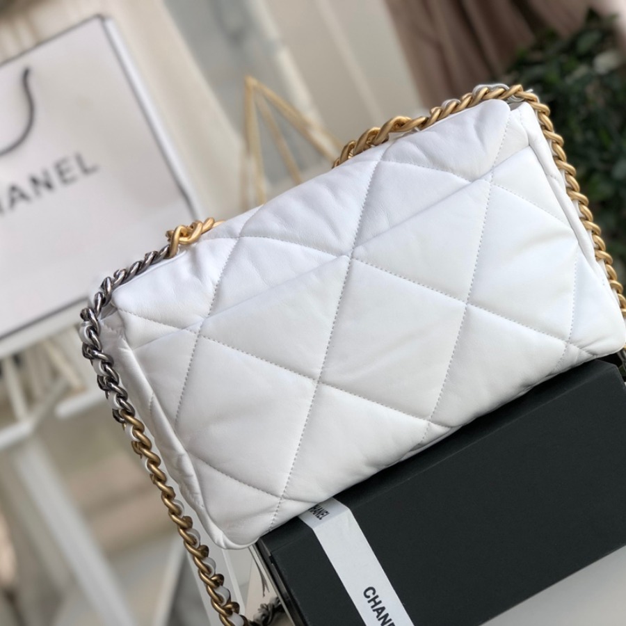 AS1161 chanel 19 large flap bag, CHANEL HANDBAGS