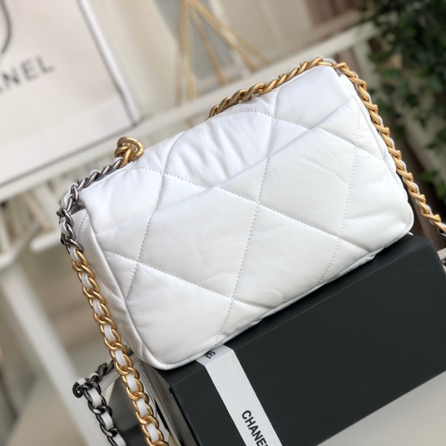 AS1160 chanel 19 small flap bag, CHANEL HANDBAGS