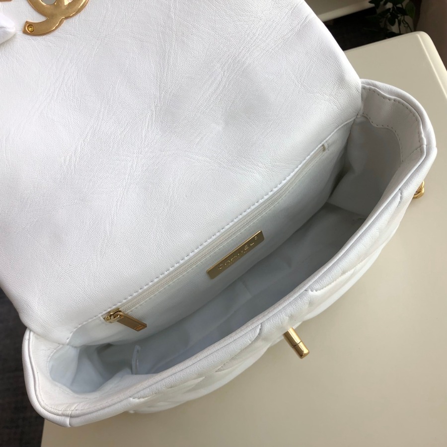 AS1160 chanel 19 small flap bag, CHANEL HANDBAGS