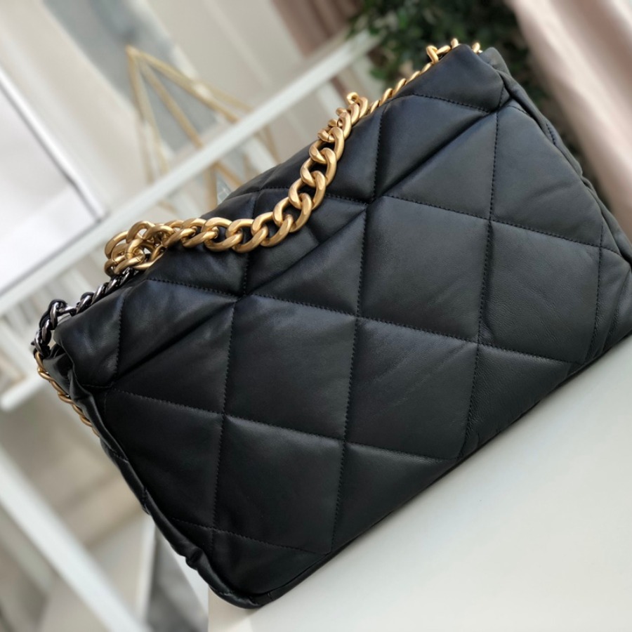AS1162 chanel 19 maxi flap bag, CHANEL HANDBAGS