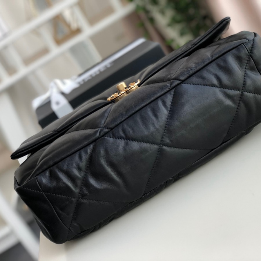 AS1162 chanel 19 maxi flap bag, CHANEL HANDBAGS