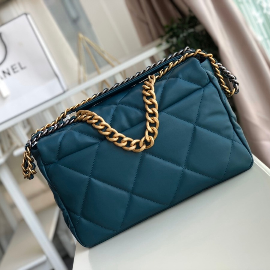AS1162 chanel 19 maxi flap bag, CHANEL HANDBAGS