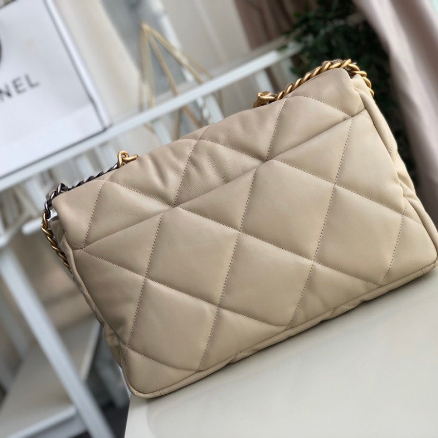AS1162 chanel 19 maxi flap bag, CHANEL HANDBAGS