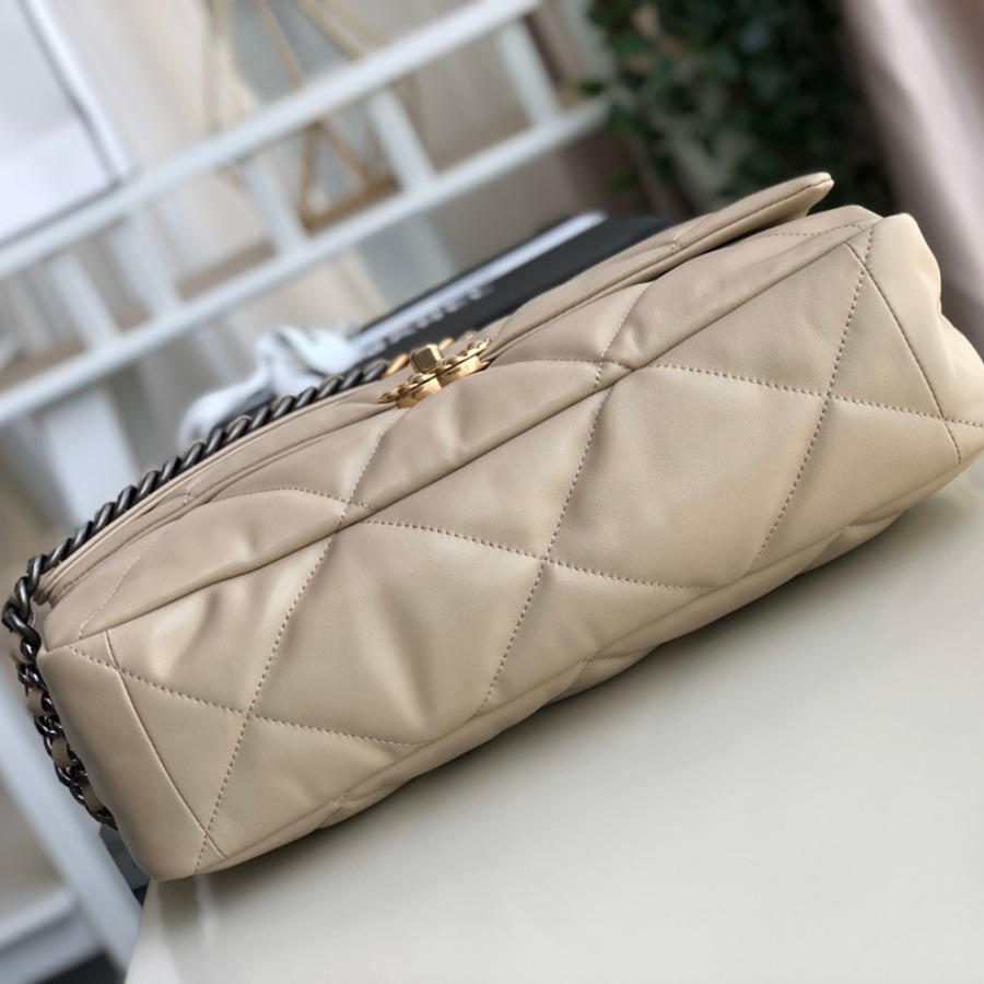 AS1162 chanel 19 maxi flap bag, CHANEL HANDBAGS