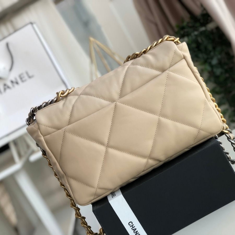 AS1161 chanel 19 large flap bag, CHANEL HANDBAGS