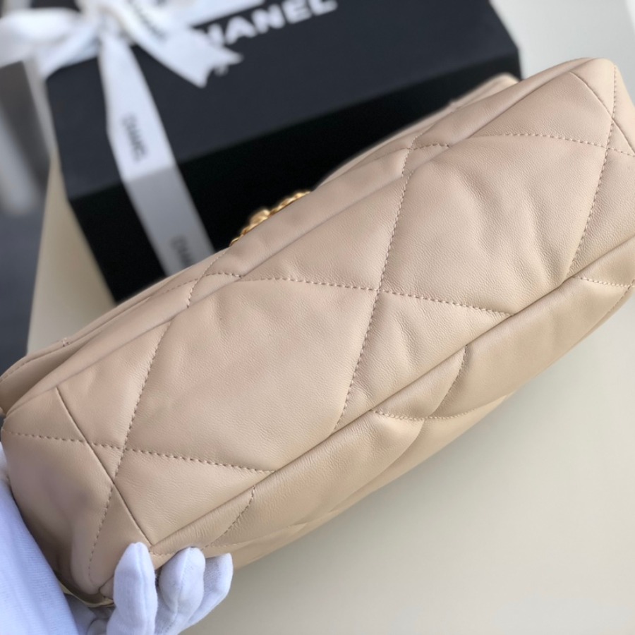AS1161 chanel 19 large flap bag, CHANEL HANDBAGS