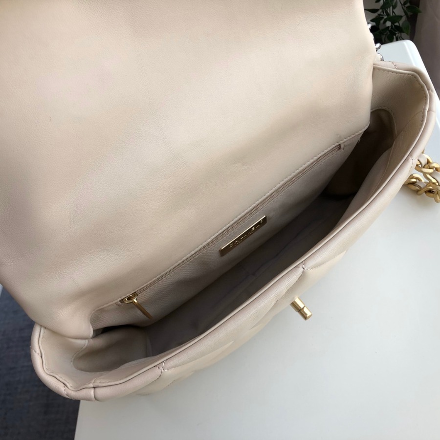 AS1161 chanel 19 large flap bag, CHANEL HANDBAGS