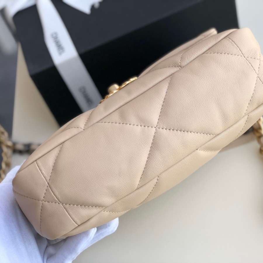 AS1160 chanel 19 small flap bag, CHANEL HANDBAGS