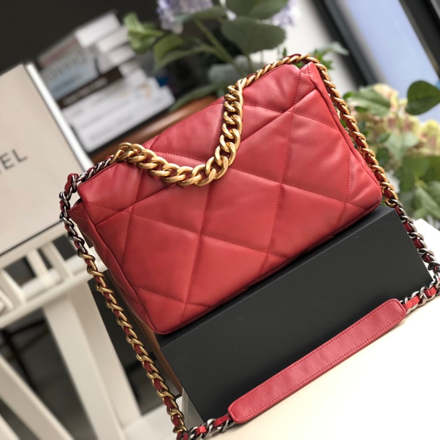AS1161 chanel 19 large flap bag, CHANEL HANDBAGS