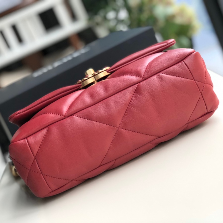 AS1160 chanel 19 small flap bag, CHANEL HANDBAGS