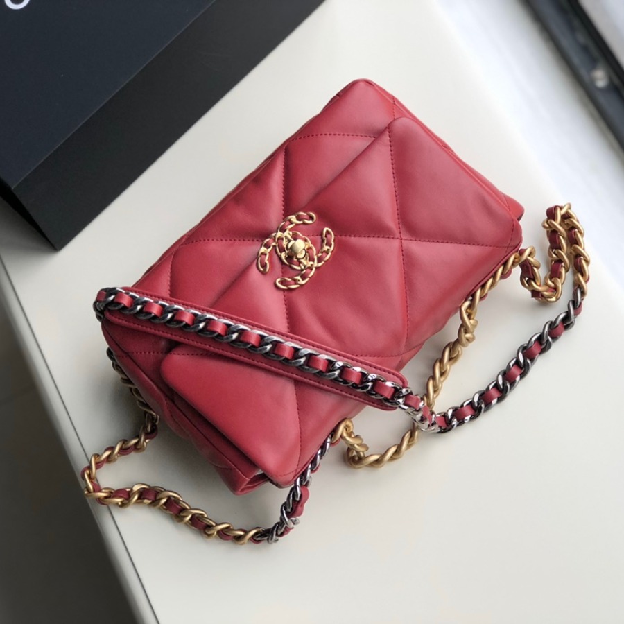 AS1160 chanel 19 small flap bag, CHANEL HANDBAGS