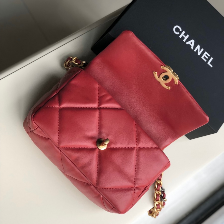 AS1160 chanel 19 small flap bag, CHANEL HANDBAGS