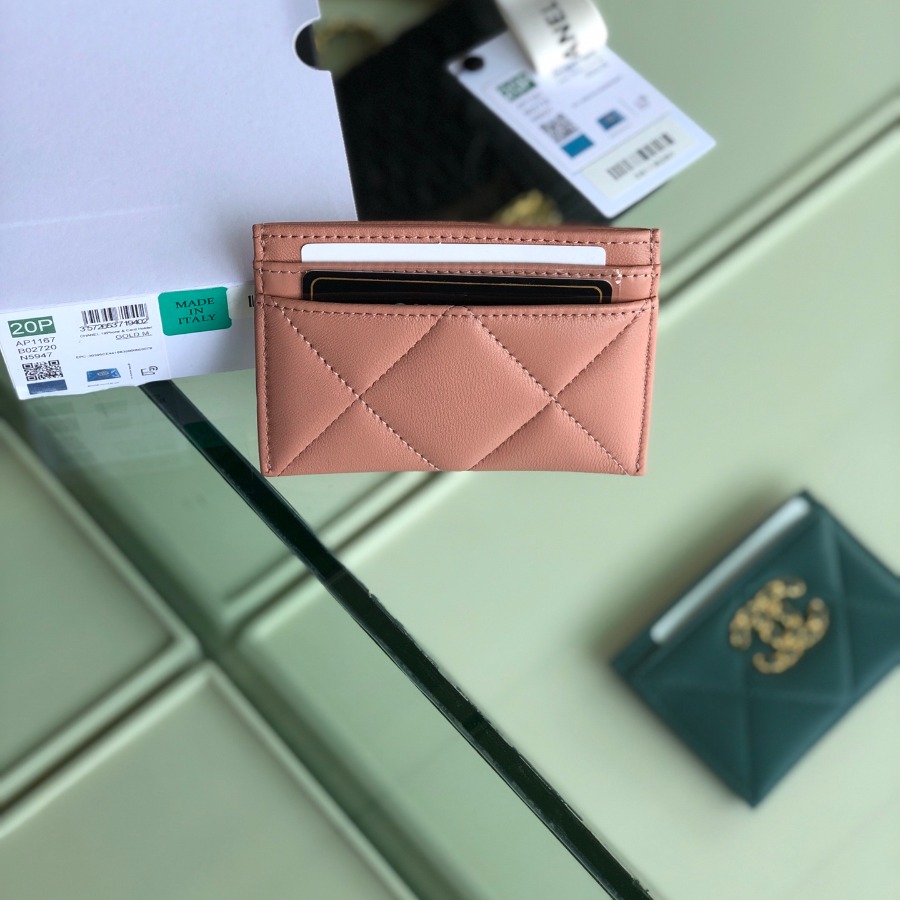 chanel 19 card holder, AP1167, chanel small leather goods
