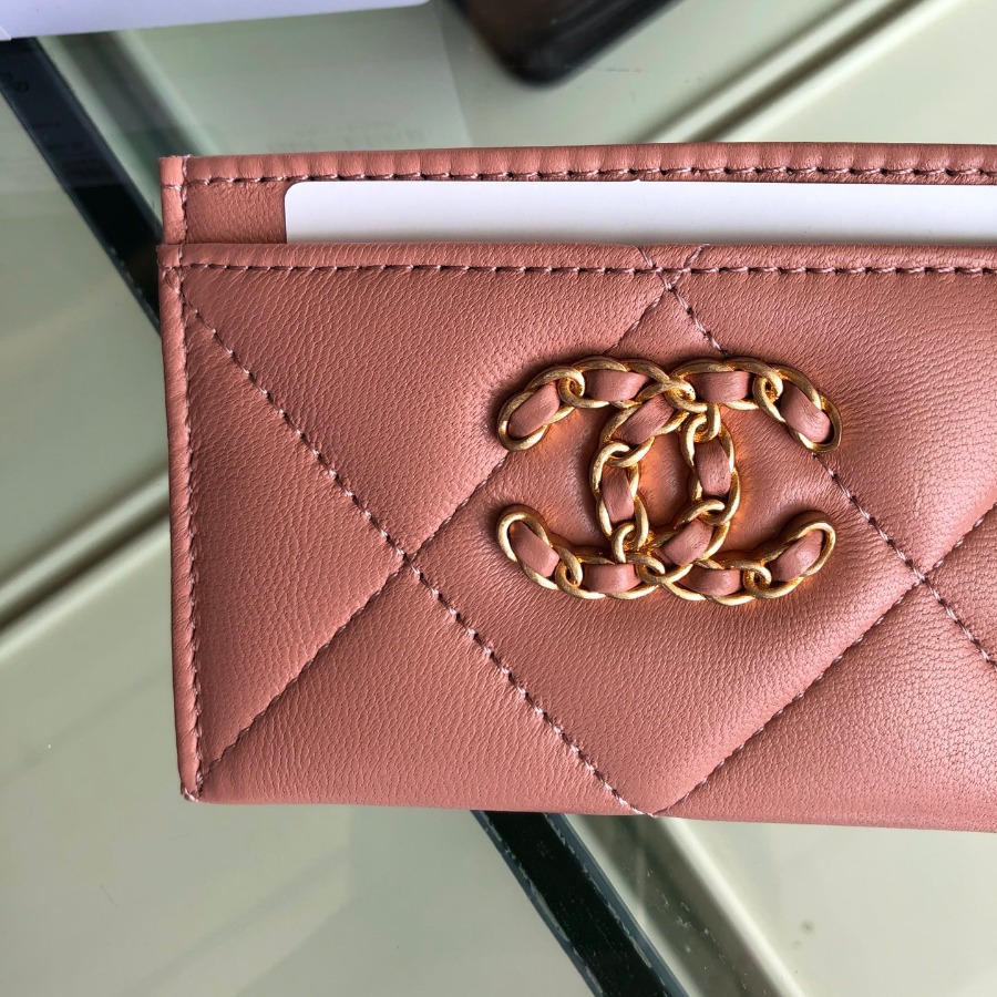 chanel 19 card holder, AP1167, chanel small leather goods