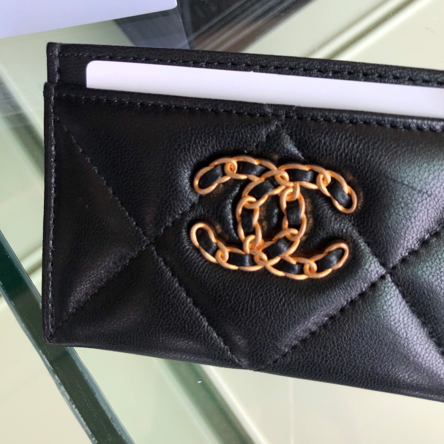 chanel 19 card holder, AP1167, chanel small leather goods