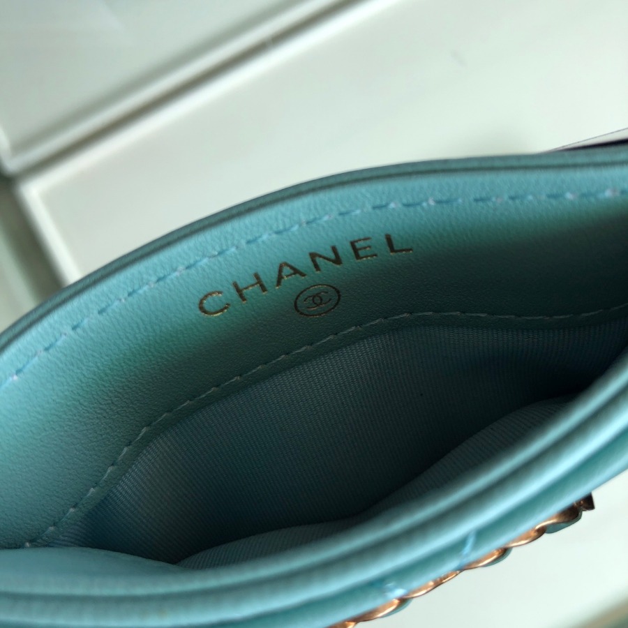 chanel 19 card holder, AP1167, chanel small leather goods