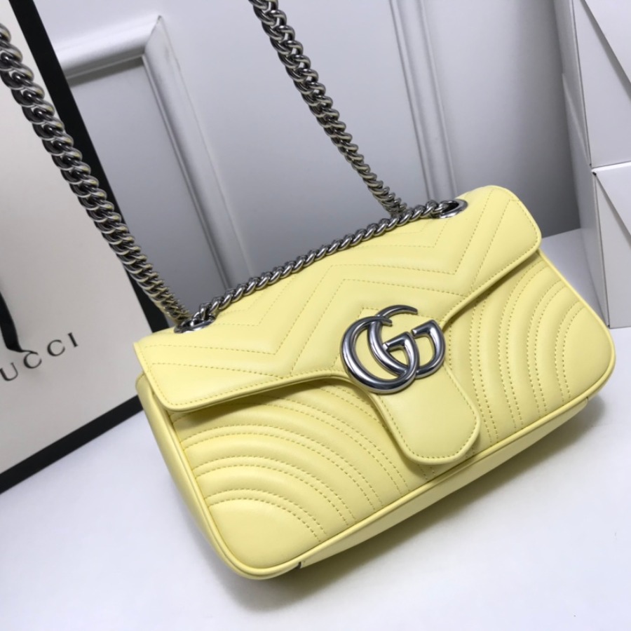 443497 GG Marmont small shoulder bag, Women's Chain Bags