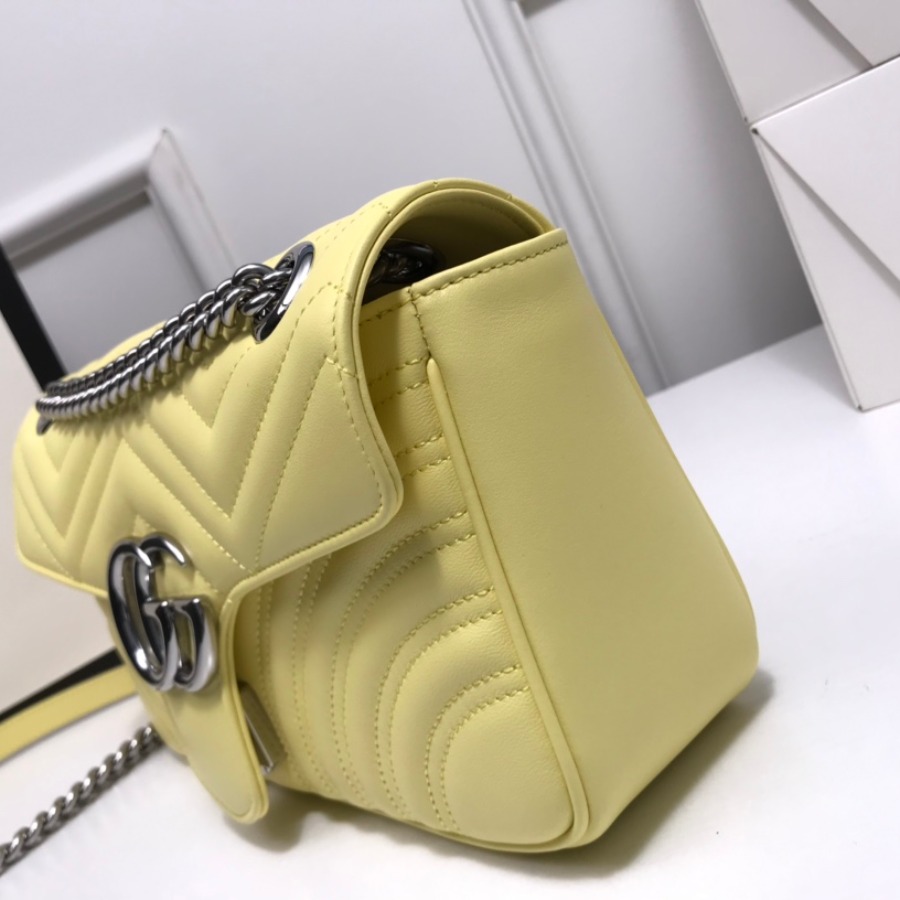 443497 GG Marmont small shoulder bag, Women's Chain Bags