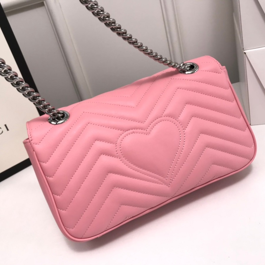 443497 GG Marmont small shoulder bag, Women's Chain Bags