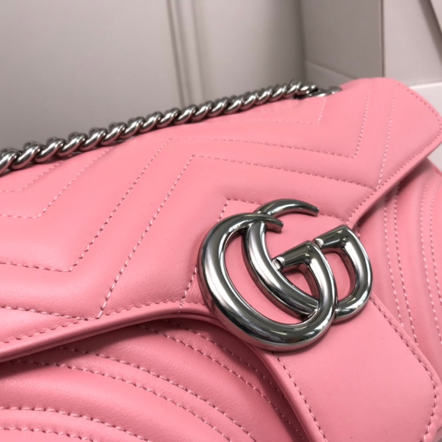 443497 GG Marmont small shoulder bag, Women's Chain Bags