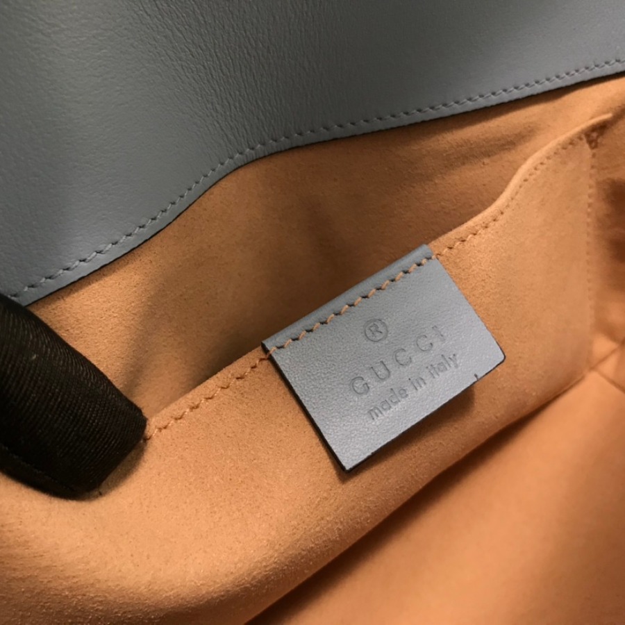 446744 GUCCI GG Marmont matelassé mini bag