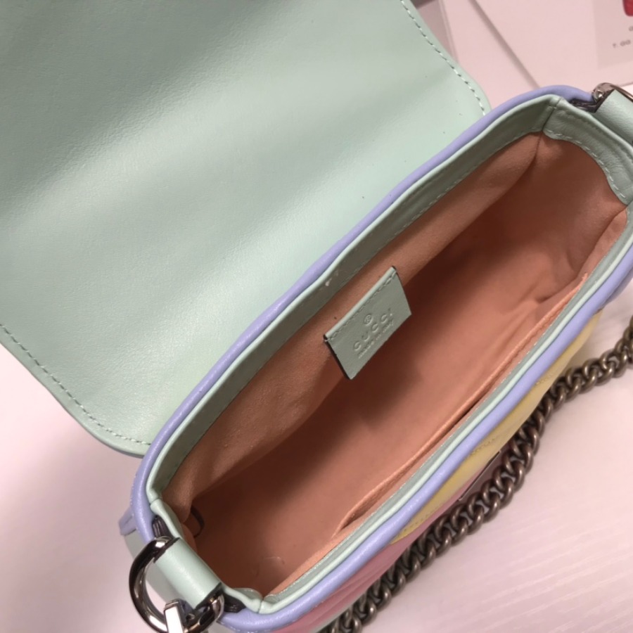 583571 GG Marmont mini top handle bag, GUCCI Women's Top Handles & Boston Bags
