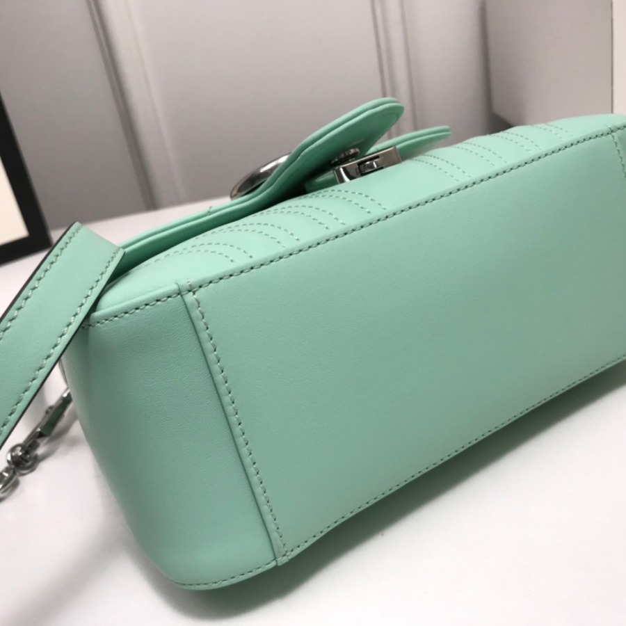 583571 GG Marmont mini top handle bag, GUCCI Women's Top Handles & Boston Bags