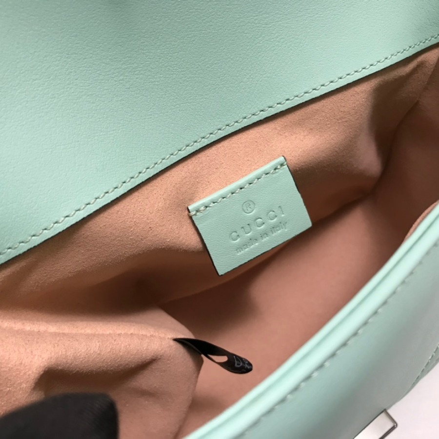 583571 GG Marmont mini top handle bag, GUCCI Women's Top Handles & Boston Bags
