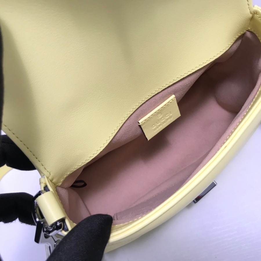 583571 GG Marmont mini top handle bag, GUCCI Women's Top Handles & Boston Bags