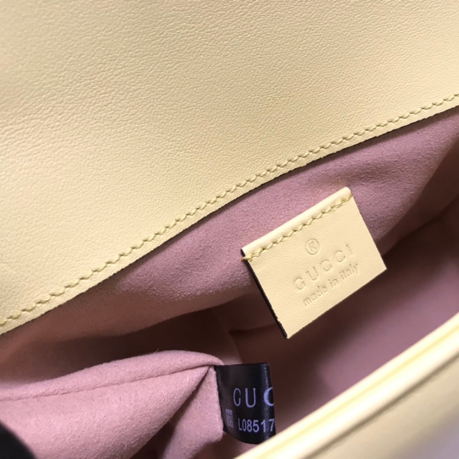 583571 GG Marmont mini top handle bag, GUCCI Women's Top Handles & Boston Bags