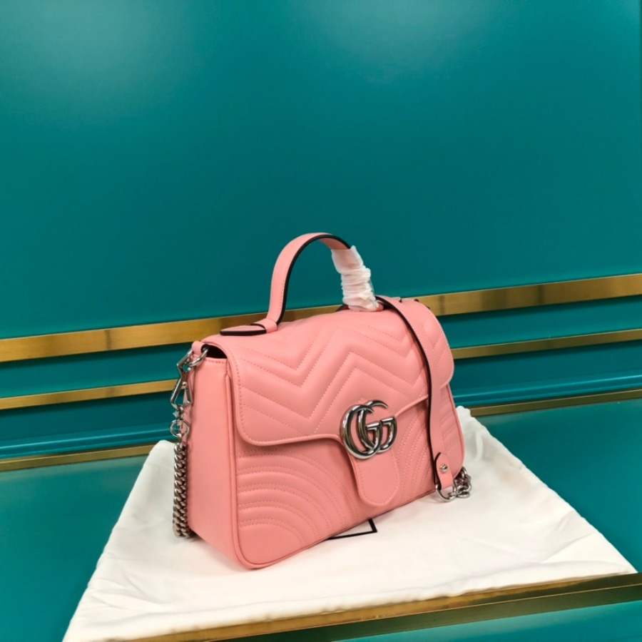 GUCCI GG Marmont small top handle bag, 498110