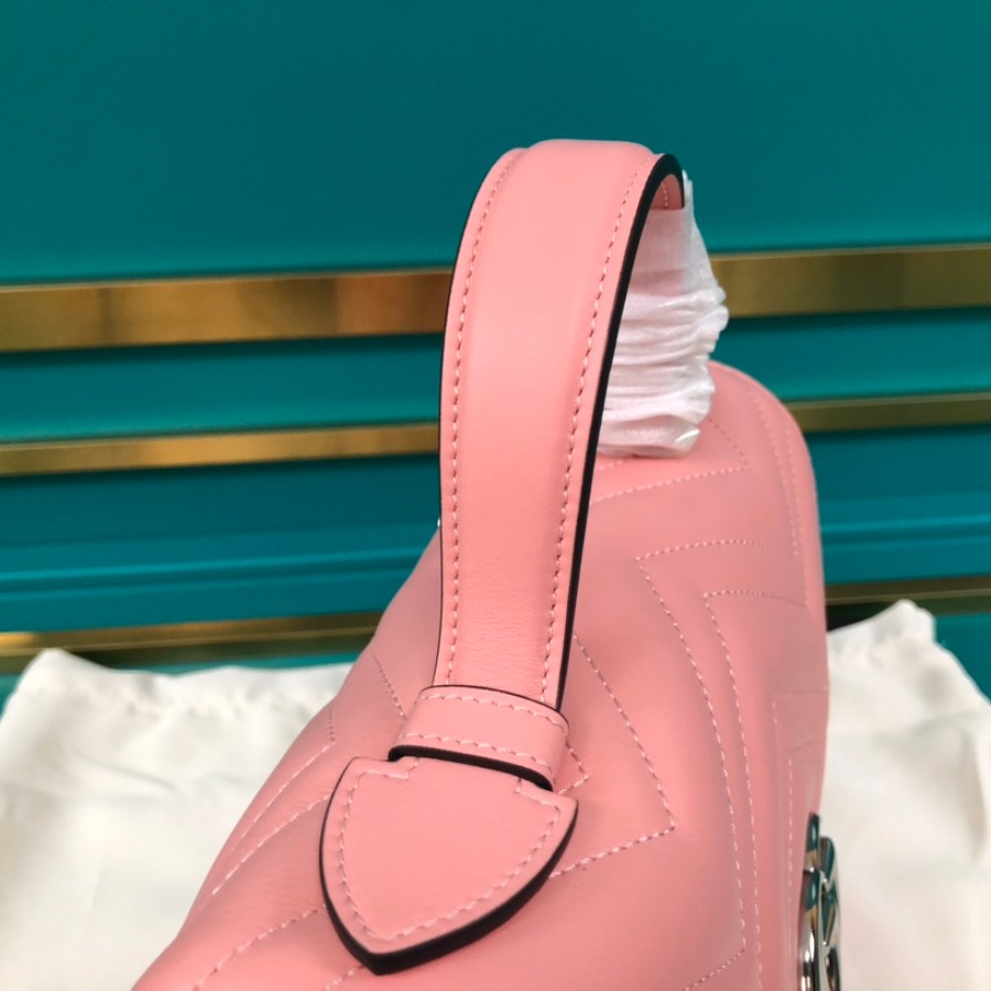 GUCCI GG Marmont small top handle bag, 498110
