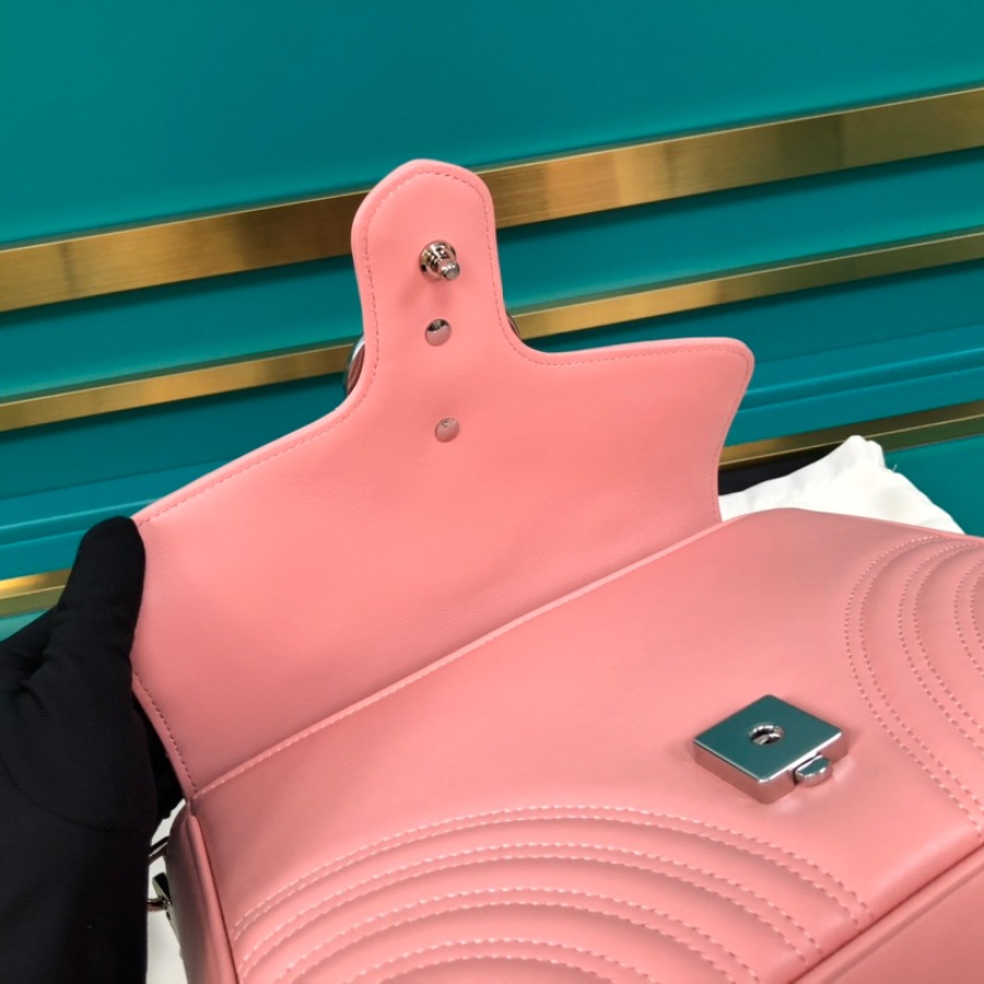 GUCCI GG Marmont small top handle bag, 498110