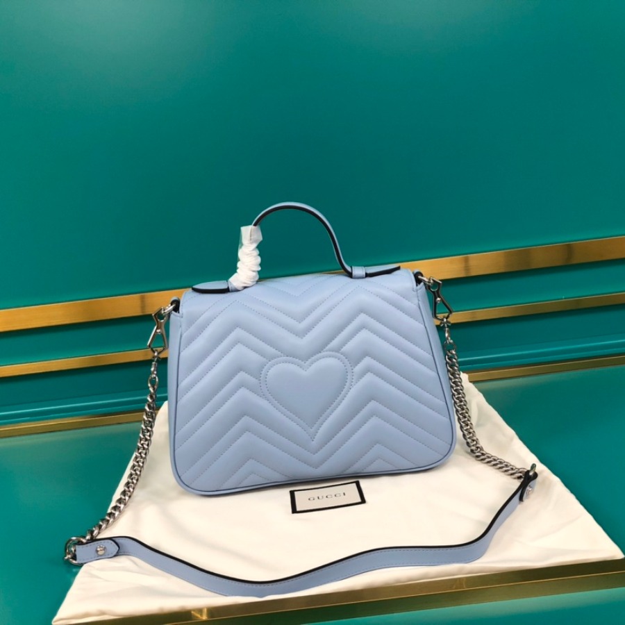 GUCCI GG Marmont small top handle bag, 498110
