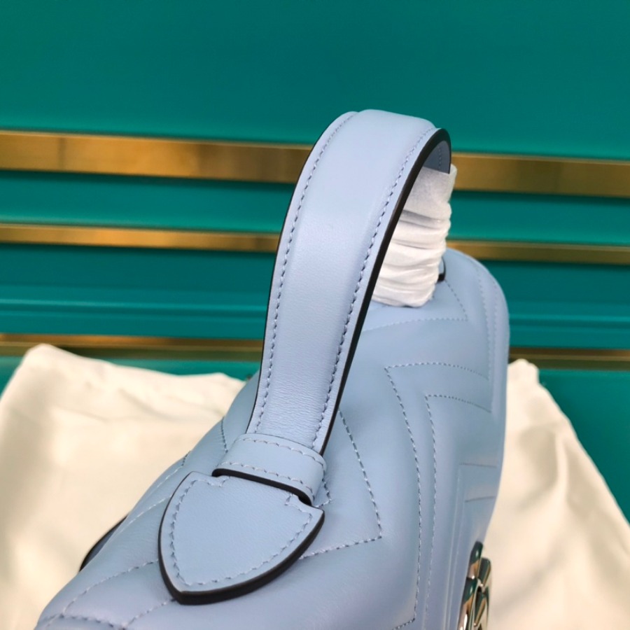 GUCCI GG Marmont small top handle bag, 498110