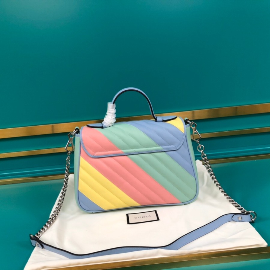 GUCCI GG Marmont small top handle bag, 498110
