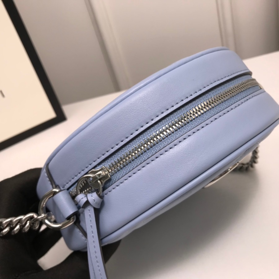 550154 GG Marmont mini round shoulder bag