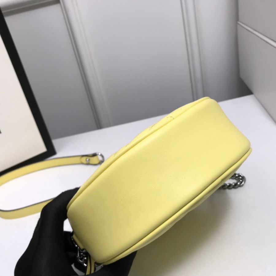 550154 GG Marmont mini round shoulder bag