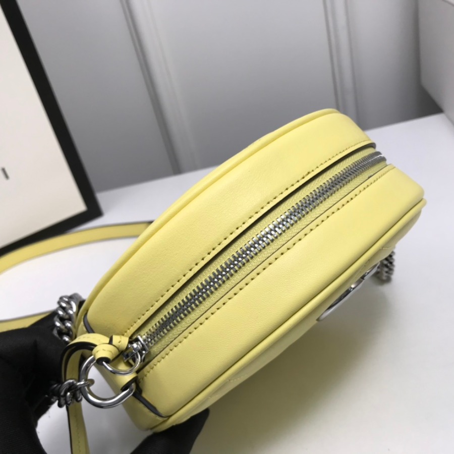 550154 GG Marmont mini round shoulder bag