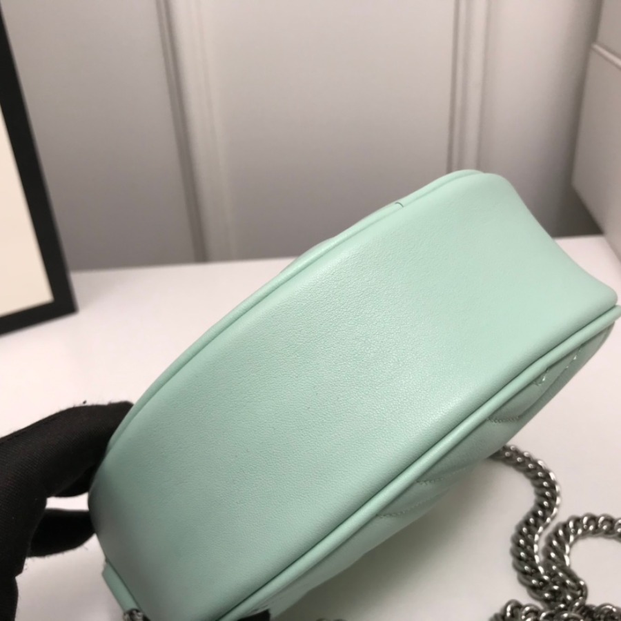 550154 GG Marmont mini round shoulder bag