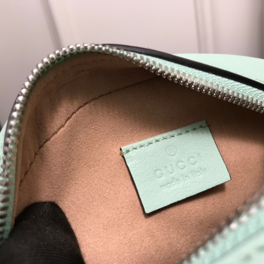 550154 GG Marmont mini round shoulder bag