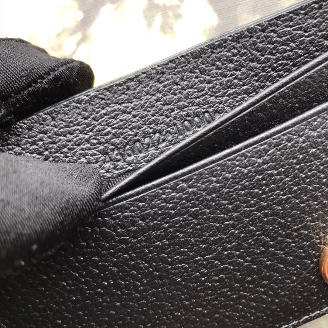 436022  GG Marmont leather money clip, GUCCI Money Clips for Men