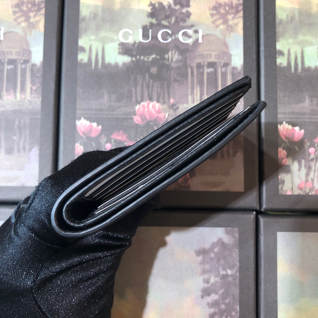 451268 Kingsnake print GG Supreme wallet