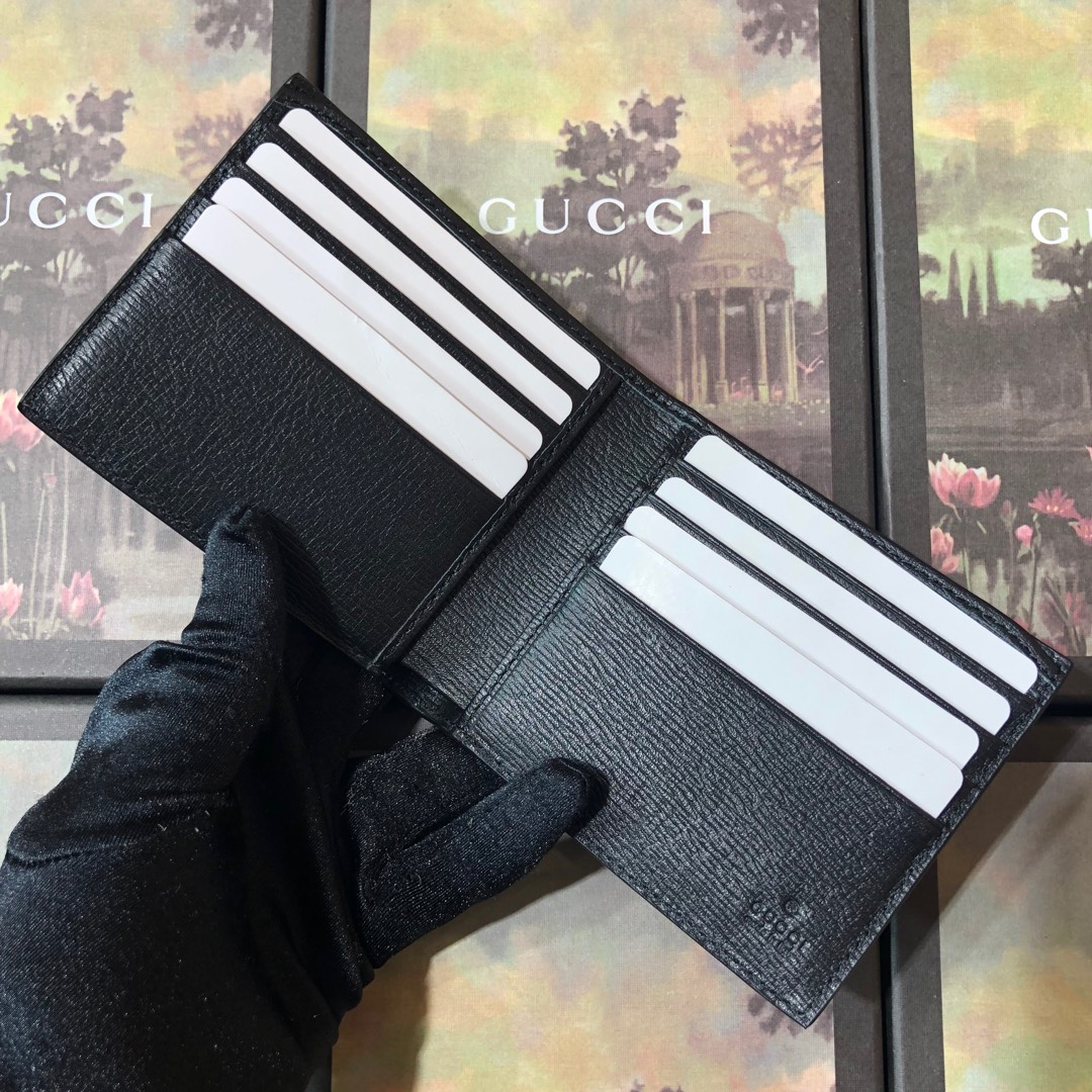451268 Kingsnake print GG Supreme wallet