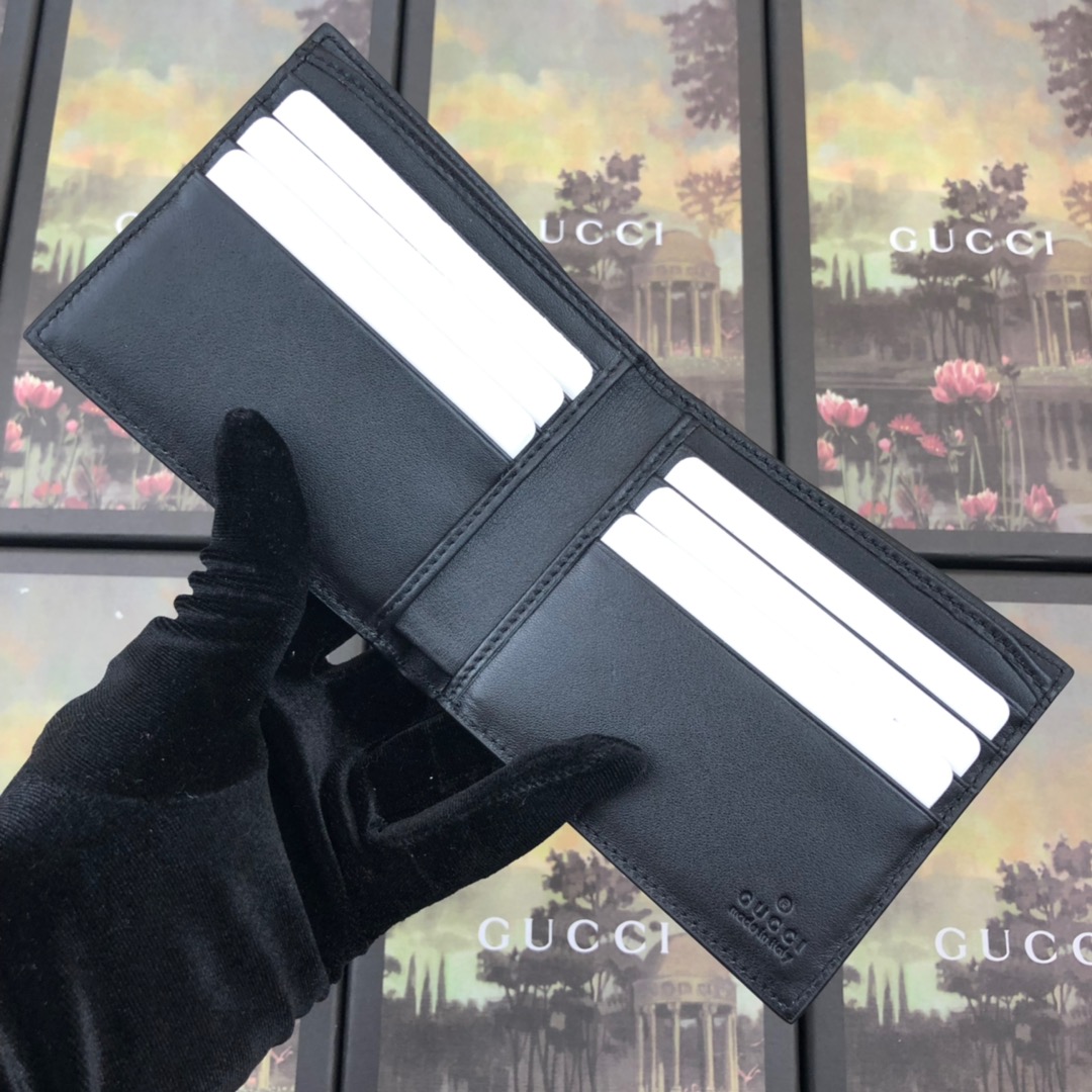 451268 Kingsnake print GG Supreme wallet