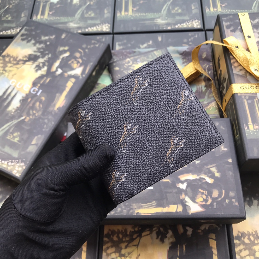 575133 GG wallet with tiger print