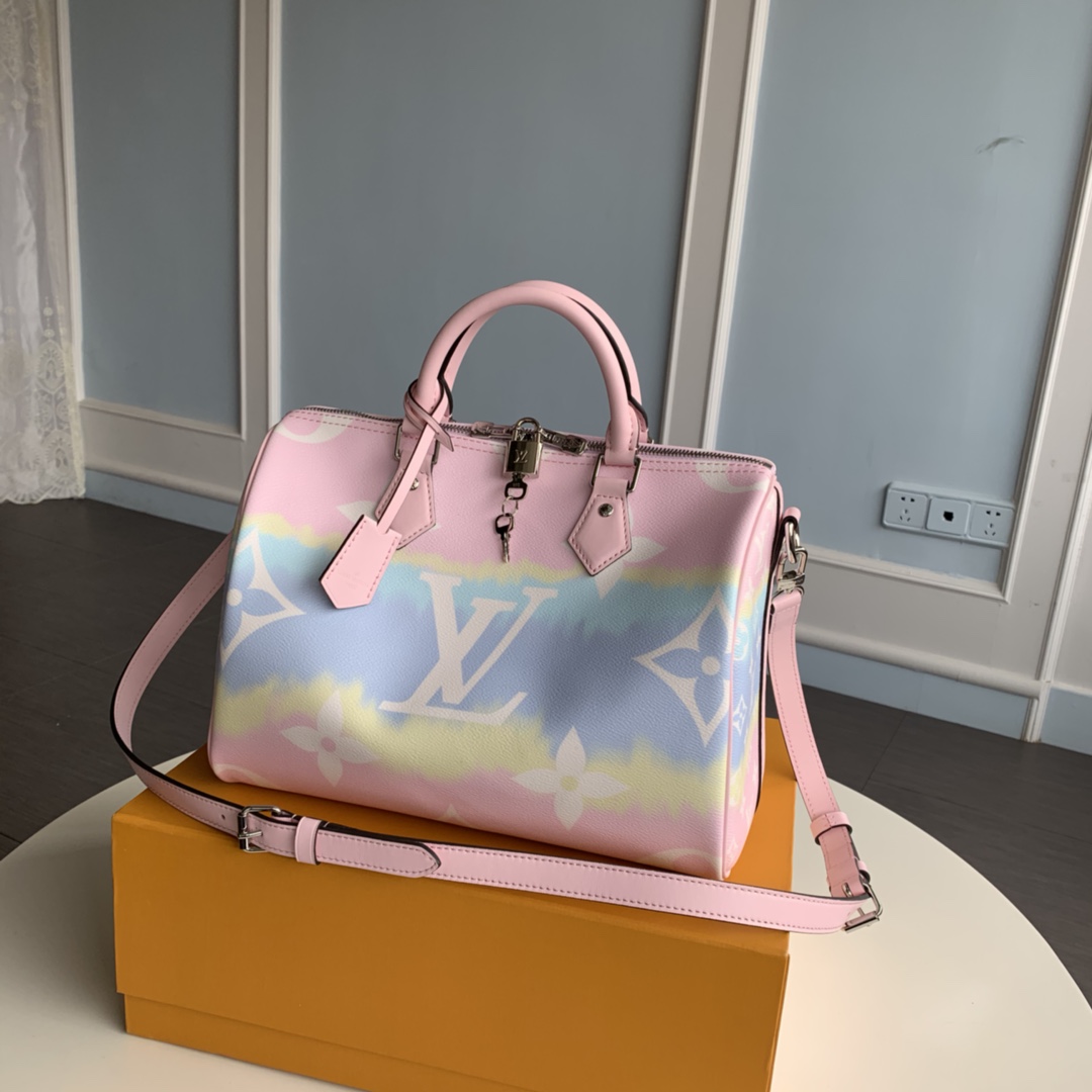 M45123 LV ESCALE SPEEDY BANDOULIÈRE 30  Colors, LOUIS VUITTON LV