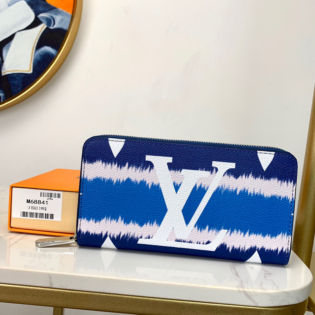 M68841 LV ESCALE ZIPPY WALLET, Louis Vuitton LV