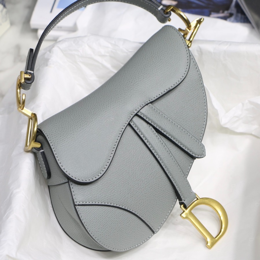 MINI SADDLE BAG, Grained Calfskin, DIOR SADDLE CALFSKIN BAG