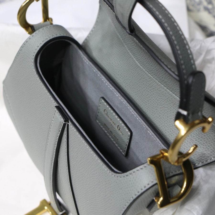 MINI SADDLE BAG, Grained Calfskin, DIOR SADDLE CALFSKIN BAG